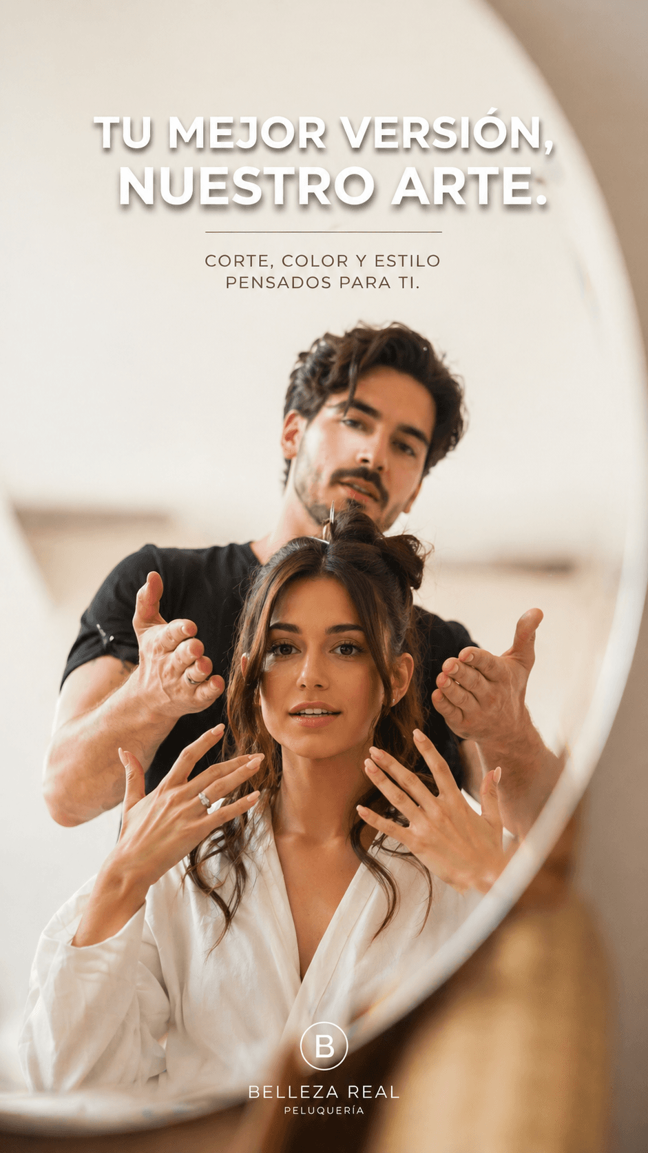 "Tu mejor versión empieza con el corte correcto."